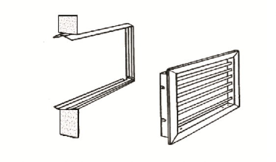 Montage sur mur ou paroi
